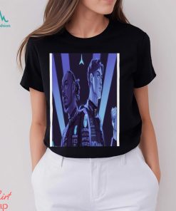 The mercedes amg f1 duo to las vegas gp lewis hamilton and george russell shirt