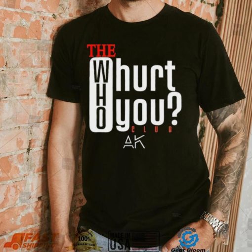 The who will hurt you club shirt