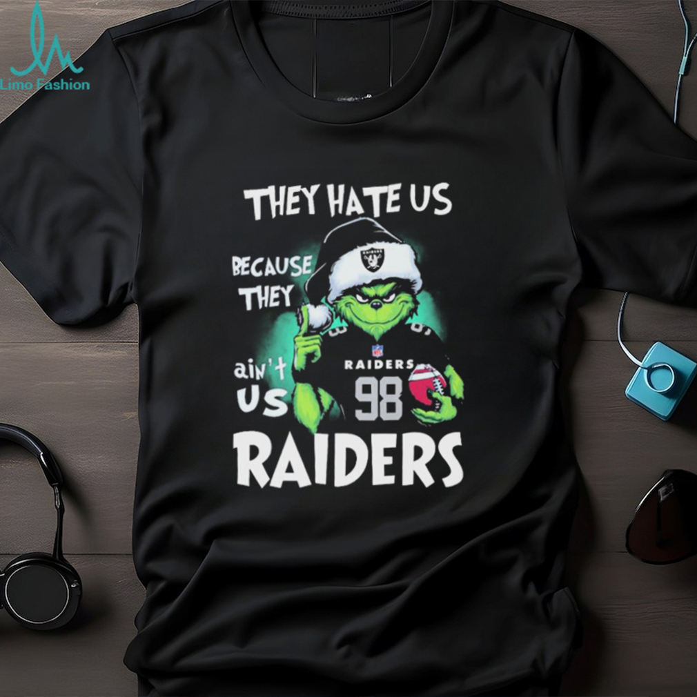 Official Santa Grinch Love Las Vegas Raiders Christmas Shirt, hoodie,  sweater and long sleeve