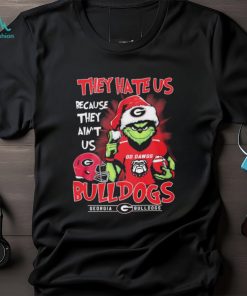 They Hate Us Because Ain’t Us The Grinch Georgia Buldogs Sec Champions Christmas Shirt