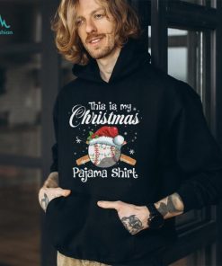 This Is My Christmas Pajama Shirt Funny Christmas Baseball Classic T Shirt