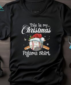 This Is My Christmas Pajama Shirt Funny Christmas Baseball Classic T Shirt