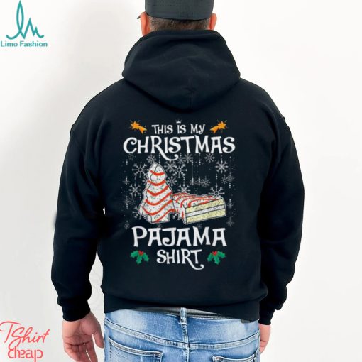 This Is My Christmas Pajama Shirt Funny Christmas Cake T Shirt