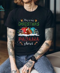 This Is My Christmas Pajama Shirt Funny Christmas Football Classic T Shirt