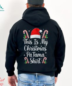 This Is My Christmas Pajama Shirt Funny Family Matching Xmas T Shirt