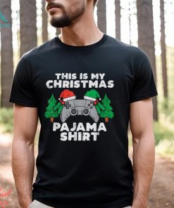 This Is My Christmas Pajama Shirt Video Games Boys Men Xmas T Shirt