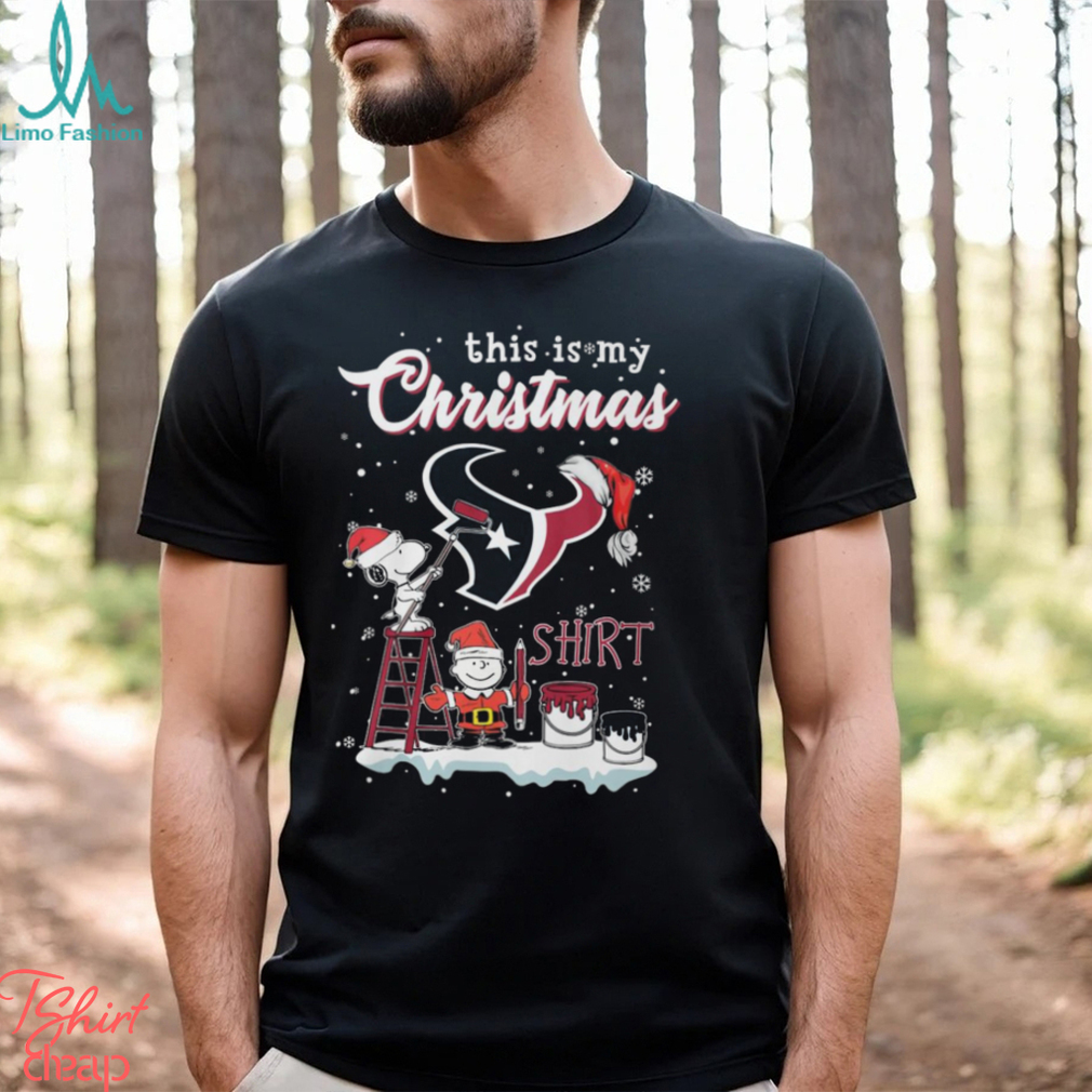 This Is My Christmas Shirt Houston Texas x Snoopy T Shirt This Is My Christmas Shirt Houston Texas x Snoopy T Shirt