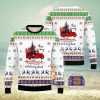 Merry Christmas Unisex Ugly Sweater Special Gift For Men Women In Red Pattern