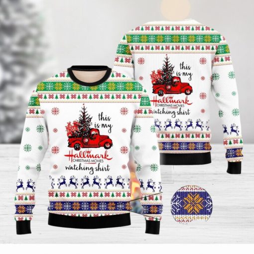 This Is My Hallmark Ugly Christmas Sweater Christmas Season Gift