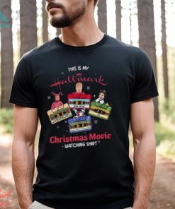 This Is My Movie Watching Sweatshirts, Hallmark Christmas Movies Characters Shirt