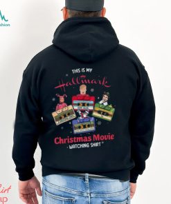 This Is My Movie Watching Sweatshirts, Hallmark Christmas Movies Characters Shirt