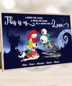 This Is Us Horror Family Personalized Canvas Poster