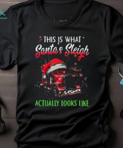 This Is What Santa's Sleigh Actually Looks Like Funny Christmas Trucker Classic T Shirt