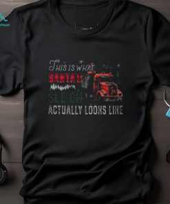 This Is What Santa's Sleigh Looks Like Christmas Trucker Classic T Shirt