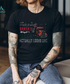 This Is What Santa's Sleigh Looks Like Christmas Trucker Classic T Shirt