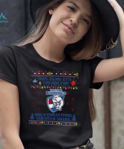 This is my it’s too hot for Western Bulldogs Ugly christmas sweater T shirt