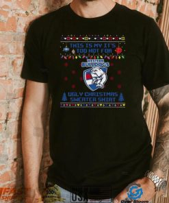 This is my it’s too hot for Western Bulldogs Ugly christmas sweater T shirt