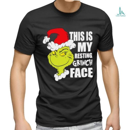 This is my resting Grinch face merry Christmas shirt