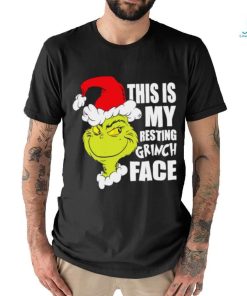 This is my resting Grinch face merry Christmas shirt