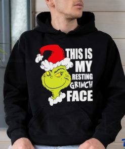 This is my resting Grinch face merry Christmas shirt