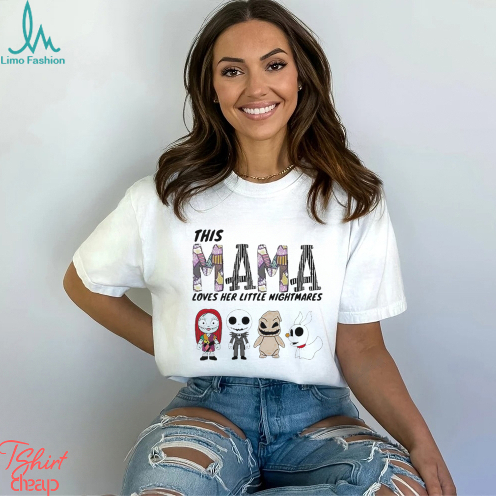 This mama loves her little nightmares T shirt This mama loves her little nightmares T shirt
