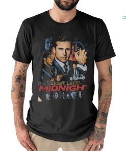 Threat Level Midnight Shirt The Office Threat Level Midnight Retro Vintage Classic T Shirt