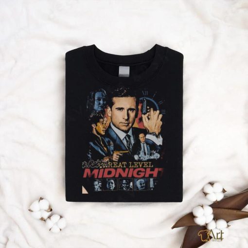 Threat Level Midnight Shirt The Office Threat Level Midnight Retro Vintage Classic T Shirt