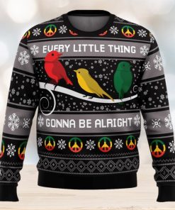 Three Little Birds Bob Marley Ugly Christmas Sweater