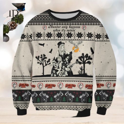 Thunder Only Happens When It’s Rainin’ Fleetwood Mac Sweater Christmas