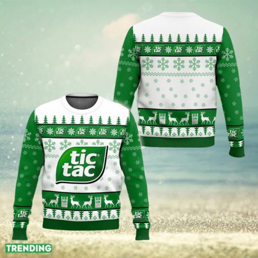 TicTac Style Christmas Ugly 3D Sweater For Men And Women