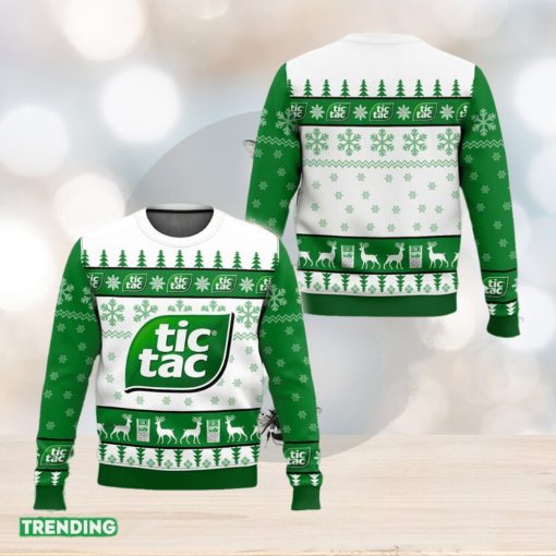 TicTac Style Christmas Ugly 3D Sweater For Men And Women