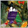 Snoopy sleeping merry Christmas ornament