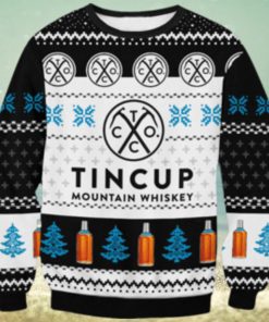 Tin Cup Whiskey Ugly Sweater