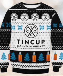 Tin Cup Whiskey Ugly Sweater