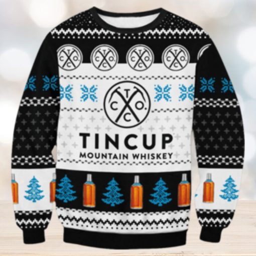 Tin Cup Whiskey Ugly Sweater