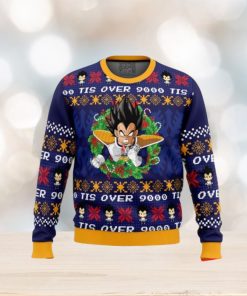 Tis Over 9000 Dragon Ball Z Ugly Christmas Sweaters