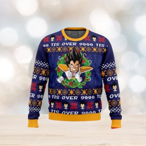 Tis Over 9000 Dragon Ball Z Ugly Christmas Sweaters