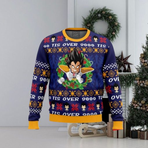 Tis Over 9000 Dragon Ball Z Ugly Christmas Sweaters