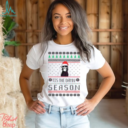 Tis The Damn Season Merry Christmas Shirt