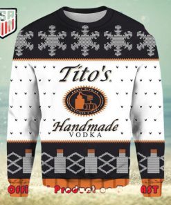 Tito’s Handmade Vodka Ugly Christmas Sweater