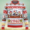 Cute Pink Hungry Kirby’s Dream Land Ugly Christmas Sweater