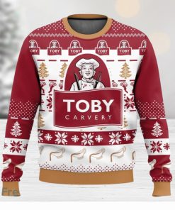 Toby Carvery Christmas Gift Ugly Sweater 3D All Over printed