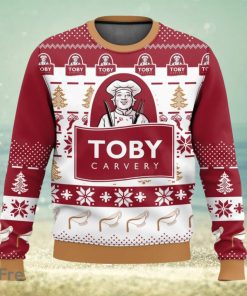 Toby Carvery Christmas Gift Ugly Sweater 3D All Over printed