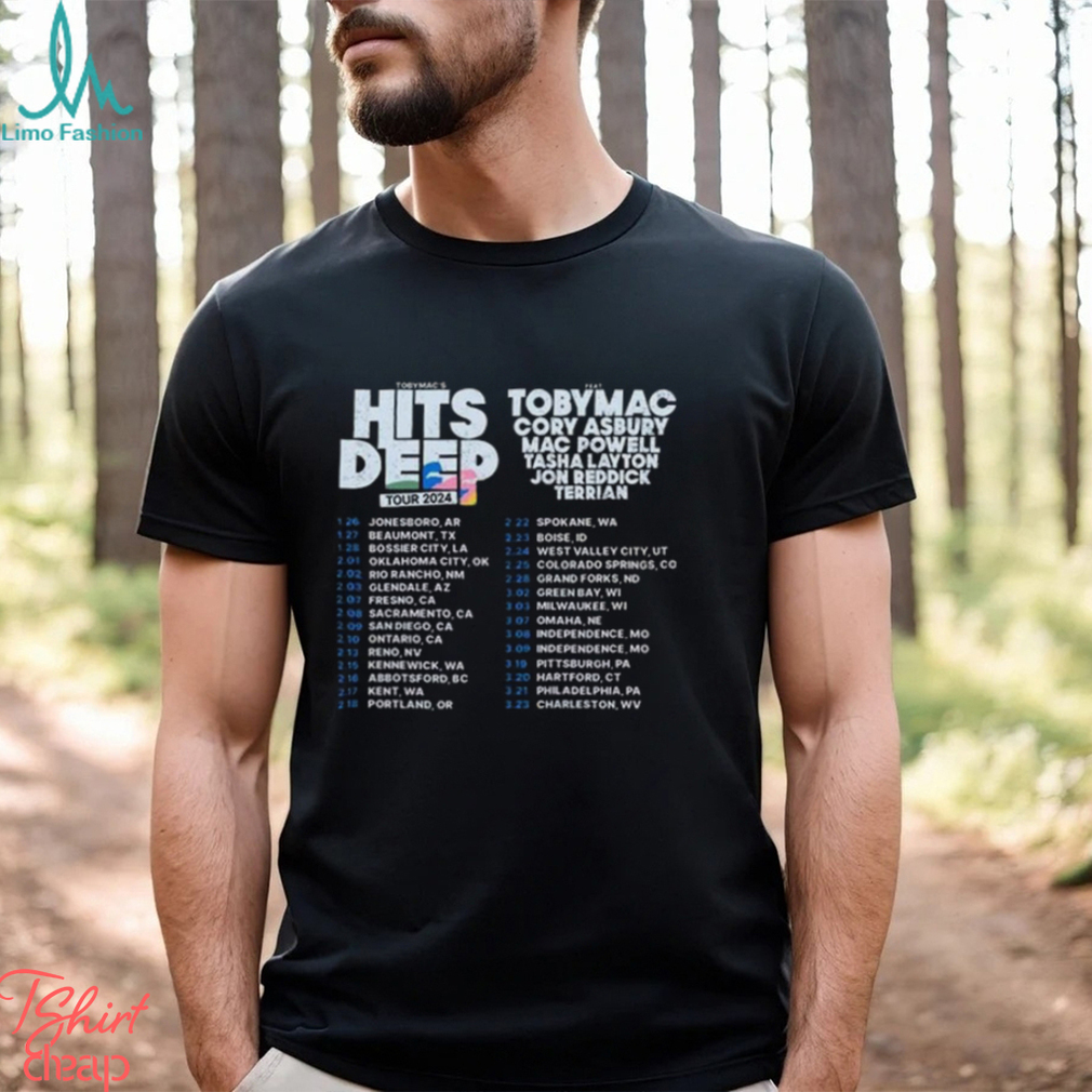 TobyMac Hits Deep Tour 2024 Shirt, TobyMac Fan Shirt, Rapper TobyMac