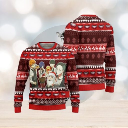 Tokyo Ghoul Anime Ugly Christmas Sweater Custom Xmas Gift