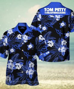 Tom Petty And The Heartbreakers Blue Hawaiian Shirt