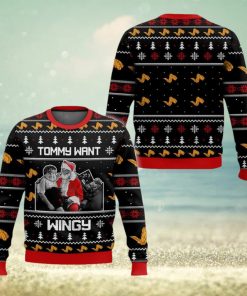 Tommy Want Wingy Saturday Night Live Ugly Christmas Sweater For Men And Women