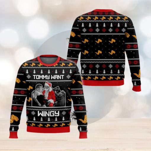 Tommy Want Wingy Saturday Night Live Ugly Christmas Sweater For Men And Women