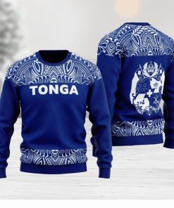 Tonga Polynesian 3D Ugly Christmas Sweater Gift For Family Christmas Gift