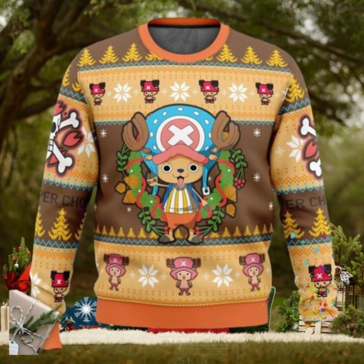 Tony Chopper One Piece Ugly Christmas Sweater